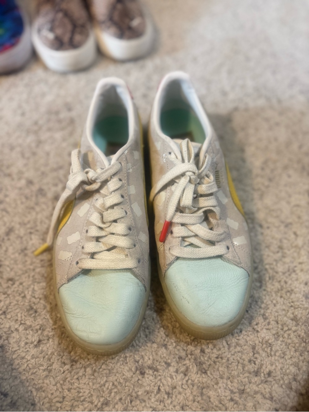 Puma Haribo gummy bear sneakers suede